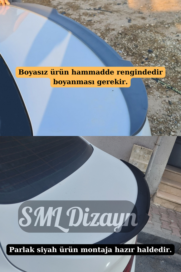 renault megane 4 sedan bagaj üstü spoiler spoyler spoylır
