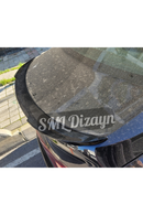 Megane 4 Spoiler Yarasa Bagaj Üstü Spoyler Boyasız 2016-2024-7