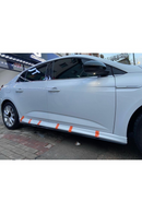 2016-2017-2018-2019-2020-2021-2022-2023-2024 renault megane 4 sedan yan marşpiyel marşbiyel ek