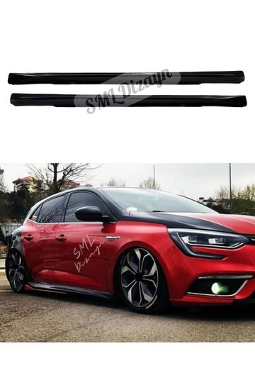 reno megan 4 hatchback yan marşpiyel marşbiyel ek