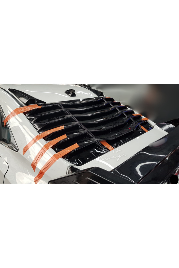 2016-2017-2018-2019-2020-2021 honda civic fc5 arka cam rüzgarlık vizörü kaplama