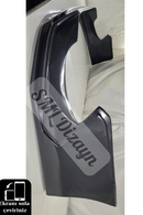 rear diffuser lip for 2016-2017-2018-2019-2020-2021 honda civic 10th gen fc5