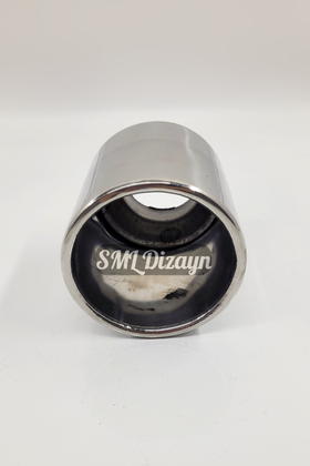 2016-2017-2018-2019-2020-2021 honda civic fc5 tekli yuvarlak egzoz-egzos-egsoz ucu başlığı kafa