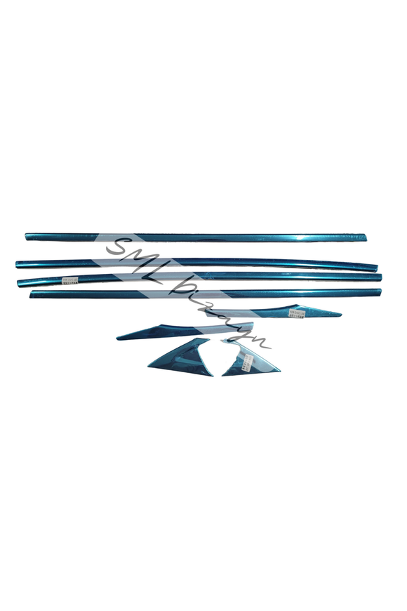 chrome window trims for 2016-2017-2018-2019-2020-2021 honda civic 10th gen sedan