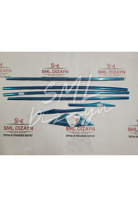 honda civic fc5 krom cam çerçevesi nikelaj