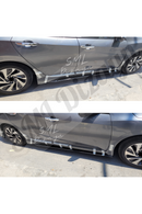 2016-2017-2018-2019-2020-2021 honda civic fc5 mugen yan marşpiyel marşbiyel ek