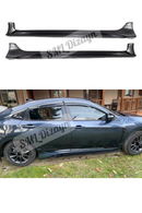 2016-2017-2018-2019-2020-2021 honda civic fc5 mugen yan marşpiyel marşbiyel ek