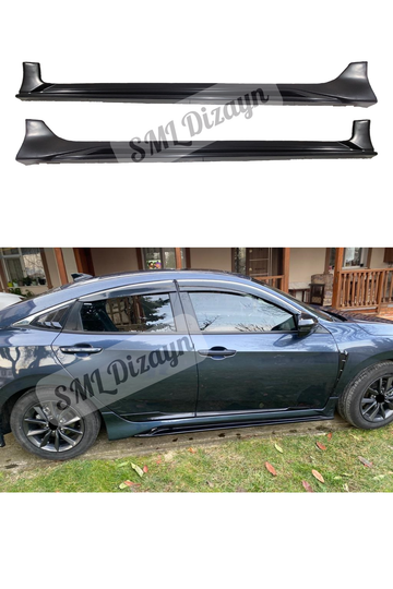 2016-2017-2018-2019-2020-2021 honda civic fc5 mugen yan marşpiyel marşbiyel ek