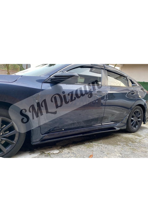 2016-2017-2018-2019-2020-2021 honda civic fc5 mugen yan marşpiyel marşbiyel ek