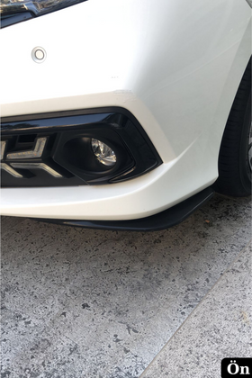 front  lip splitters for 2016-2017-2018-2019-2020-2021 honda civic 10th gen