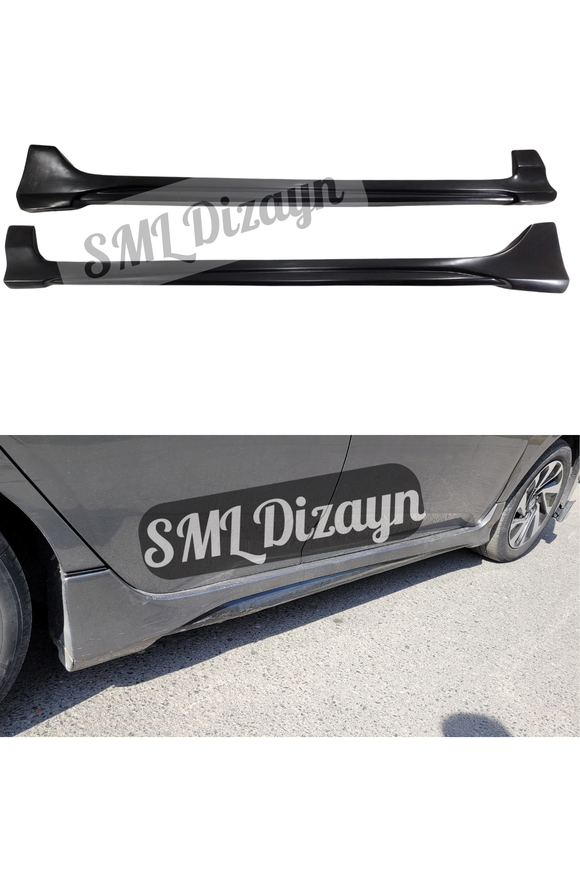 2016-2017-2018-2019-2020-2021 honda civic fc5 yan marşpiyel marşbiyel ek