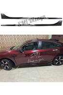 2016-2017-2018-2019-2020-2021 honda civic fc5 typer marşpiyel marşbiyel ek