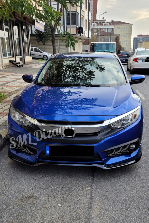 2016-2017-2018 honda civic fc5 ön ek tampon karlık lip