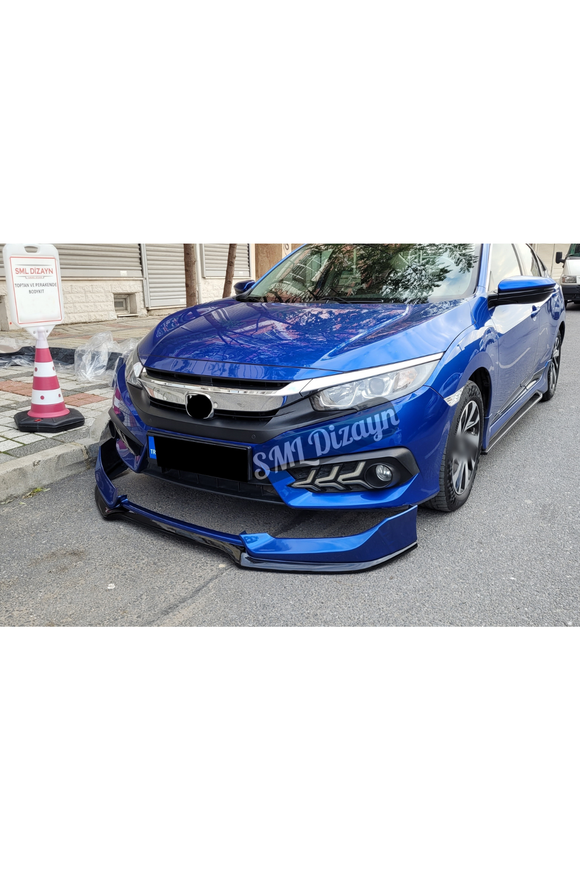 2016-2017-2018 honda civic fc5 ön tampon eki karlık lip