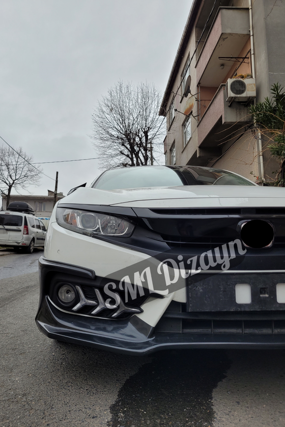 2016-2017-2018 honda civic fc5 turbo ön ek tampon karlık lip
