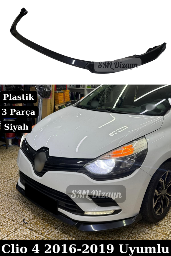 2016-2017-2018-2019 clio 4 ön lip ek karlık