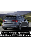 2017-2018-2019-2020 audi a3 8v hatchback difüzör difizör difrizör