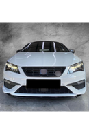 frront lip splitter for 2017-2018-2019-2020 seat leon mk3.5 