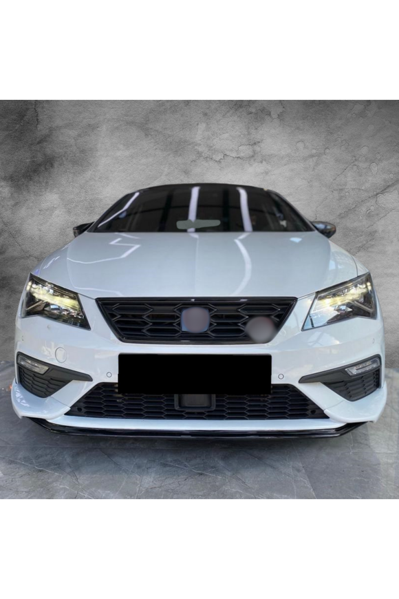 frront lip splitter for 2017-2018-2019-2020 seat leon mk3.5 
