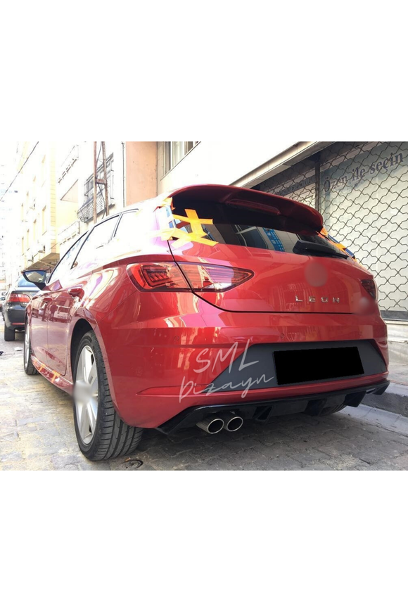 2017-2018-2019-2020 seat leon mk3.5 difüzör difizör arka ek