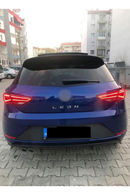 2017-2018-2019-2020 seat leon mk3.5 soldan çift çıkış difüzör difizör 