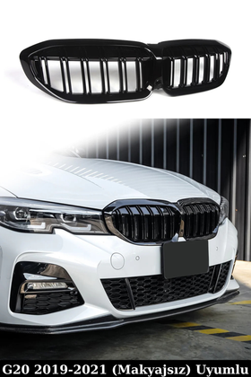 2019-2020-2021 bmw g20 ön panjur böbrek