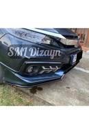 replacement front bumper led daytime running light for 2019-2020-2021 honda civic 10th gen