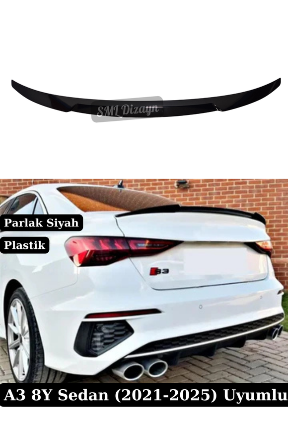 2021-2022-2023-2024-2025 a3 sedan spoiler