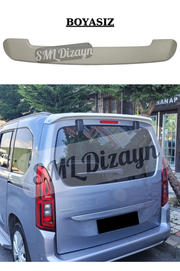 2021-2022-2023-2024-2025 opel combo bagaj üstü spoiler