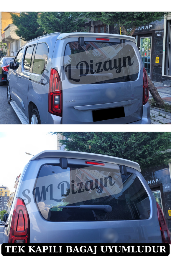 2021-2022-2023-2024-2025 opel combo bagaj üstü spoiler
