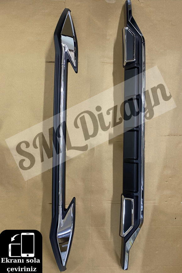 front and rear bumper protector diffusers lips for 2021-2022-2023 hyundai i20 mk3