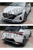 2021-2022-2023 hyundai i20 ön arka koruma difüzör