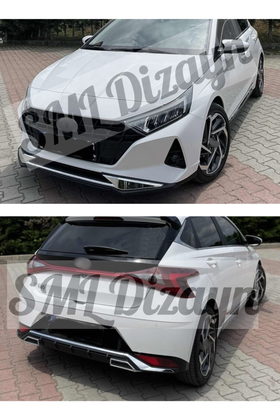 2021-2022-2023 hyundai i20 ön arka koruma difüzör