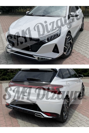 2021-2022-2023 hyundai i20 ön arka koruma difüzör