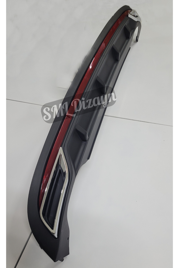 rear diffuser lip for 2021-2022-2023 skoda octavia mk4