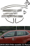 polo mk6 krom cam çıtası