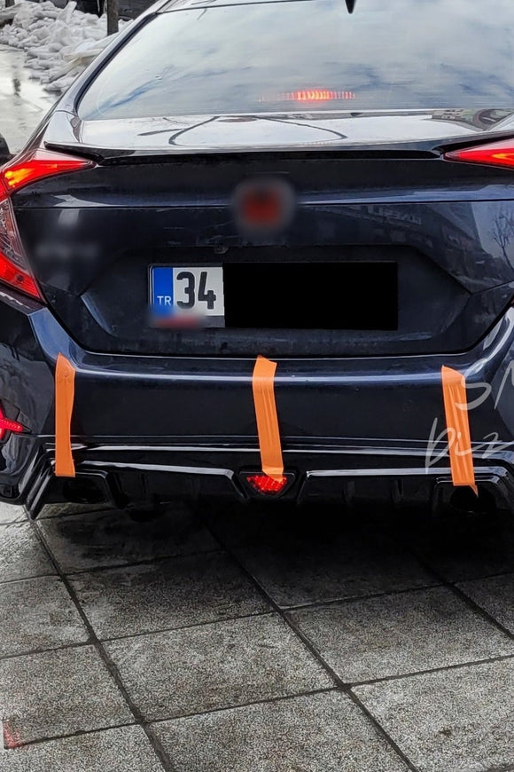 Universal F1 Üçgen Stop Çakar Led Işık Kırmızı