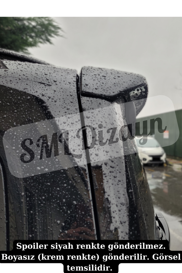 2023-2024-2025 doblo 5 bagaj üstü spoiler