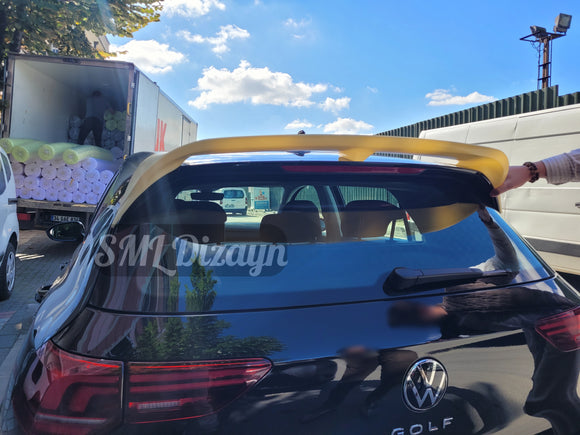 Golf 8 R Spoiler Trunk Top Spoiler Unpainted 2021-2025