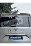 rear trunk spoiler for 2024-2025-2026 ford tourneo courier 