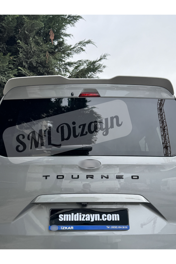 rear trunk spoiler for 2024-2025-2026 ford tourneo courier 