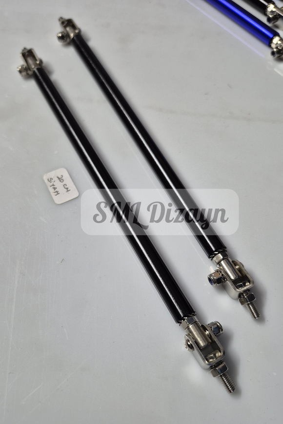 Ön Ek Lip Tutucu Amortisör 20 cm Kırmızı-Mavi-Siyah