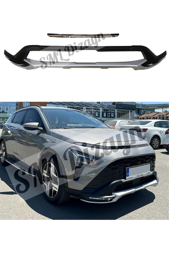 Bayon Front Rear Protection Diffuser Set Nickel Plated 2021-2023 