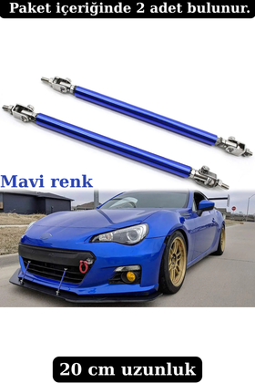 Ön Ek Lip Tutucu Amortisör 20 cm Kırmızı-Mavi-Siyah