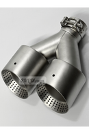 Ekstra Genis Difuzorler Icin En Iyi 5 Universal Egzoz Aksesuari: 114 mm Mat Puturlu Uc Incelemesi
