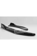 The rear bumper diffuser side flap extension set for BMW 3 Series G20 Pre-LCI models (2019-2021 with M Sport bumpers) is custom-molded to match lower rear bumper corner contours with exact OEM precision. Manufactured from high-grade flexible ABS plastic featuring a factory high-gloss Piano Black finish, this 2-piece side splitter set requires no additional painting or prep work. 