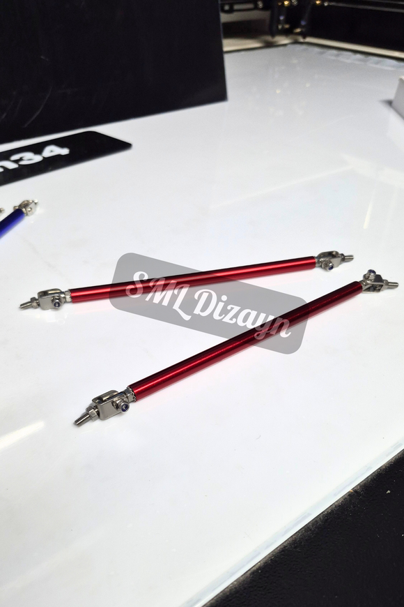 Ön Ek Lip Tutucu Amortisör 20 cm Kırmızı-Mavi-Siyah