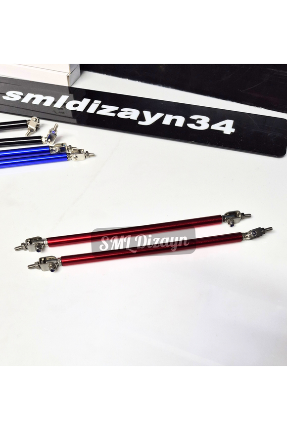 Ön Ek Lip Tutucu Amortisör 20 cm Kırmızı-Mavi-Siyah