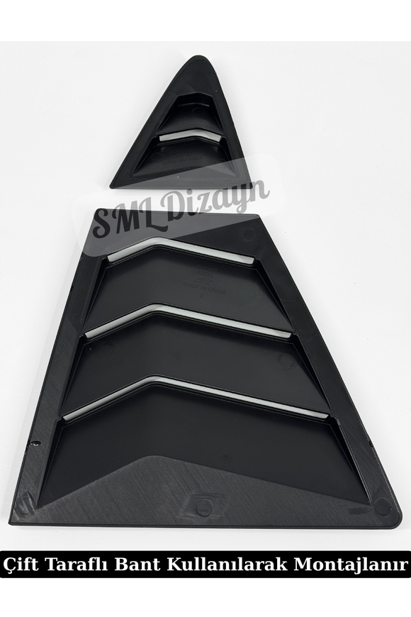 Toyota Corolla E210 Sedan Icin En Iyi 5 Dis Aksesuar: Piano Black Kelebek Vizor Incelemesi