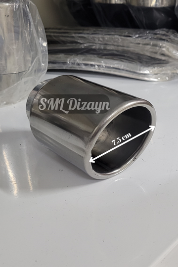 76lık egzoz başlığı egzos ucu 